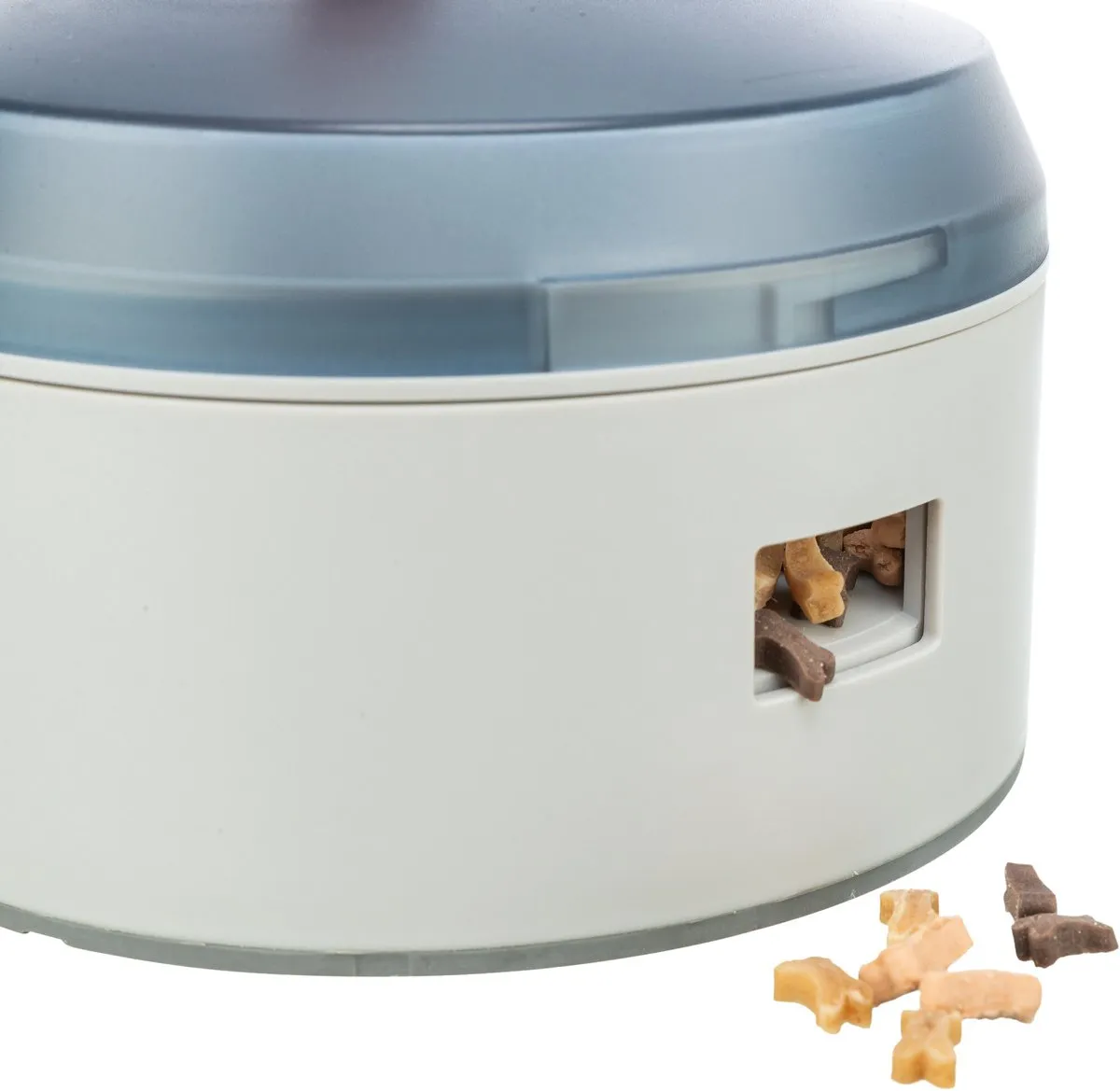 Trixie Dog Activity Buzzer - Kunststof 14x14x9,5cm - Grijs/Blauw