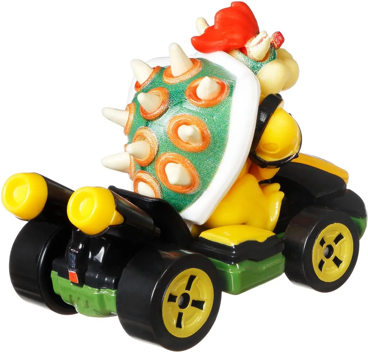 Hot Wheels Mario Kart Bowser Standard Kart - Vintage Multicolor