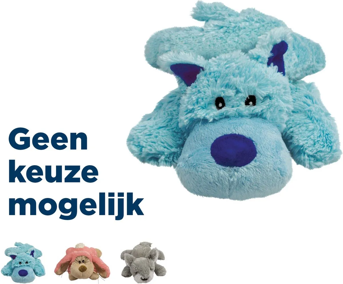 KONG Cozie Pastel Hondenspeelgoed M - Assorti