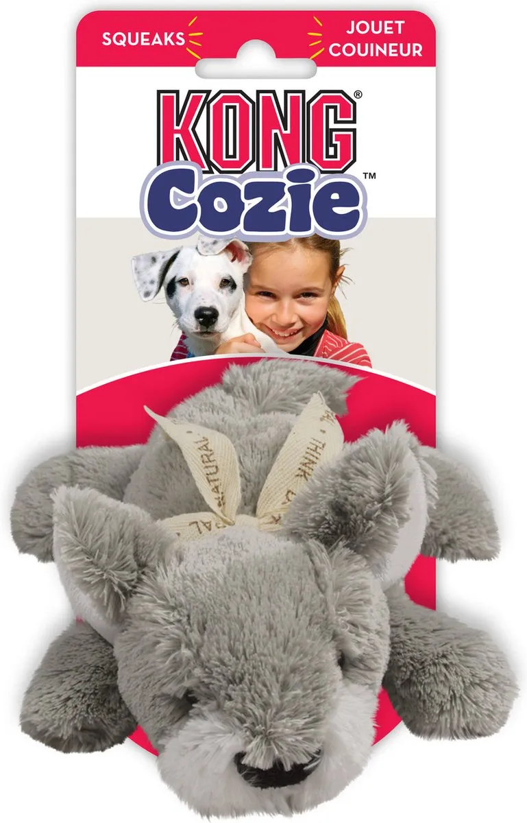 KONG Cozie Pastel Hondenspeelgoed M - Assorti