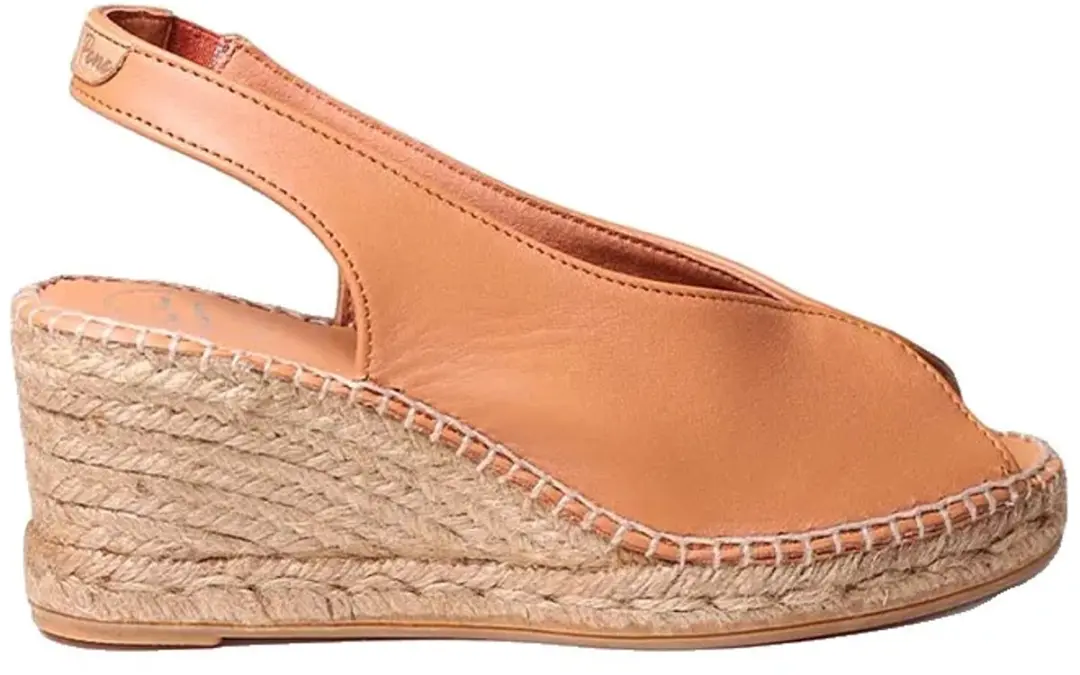 Toni Pons Laila-p Esparto Sleehak Sandalen Bruin EU 40 Vrouw