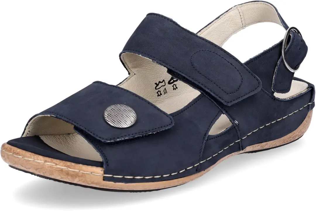 Waldläufer damessandaal Heliett marineblauw 9