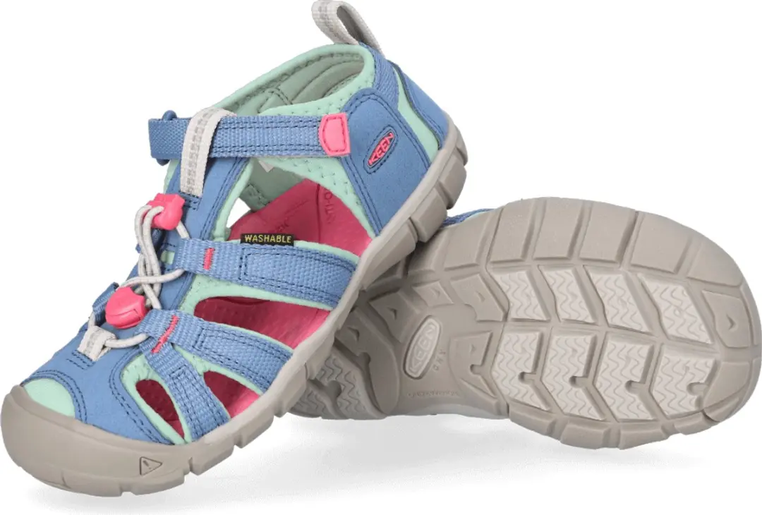 Keen Seacamp II CNX Wandelsandalen - Maat 29 - Coronet Blue/Hot Pink - afbeelding 6 van 6