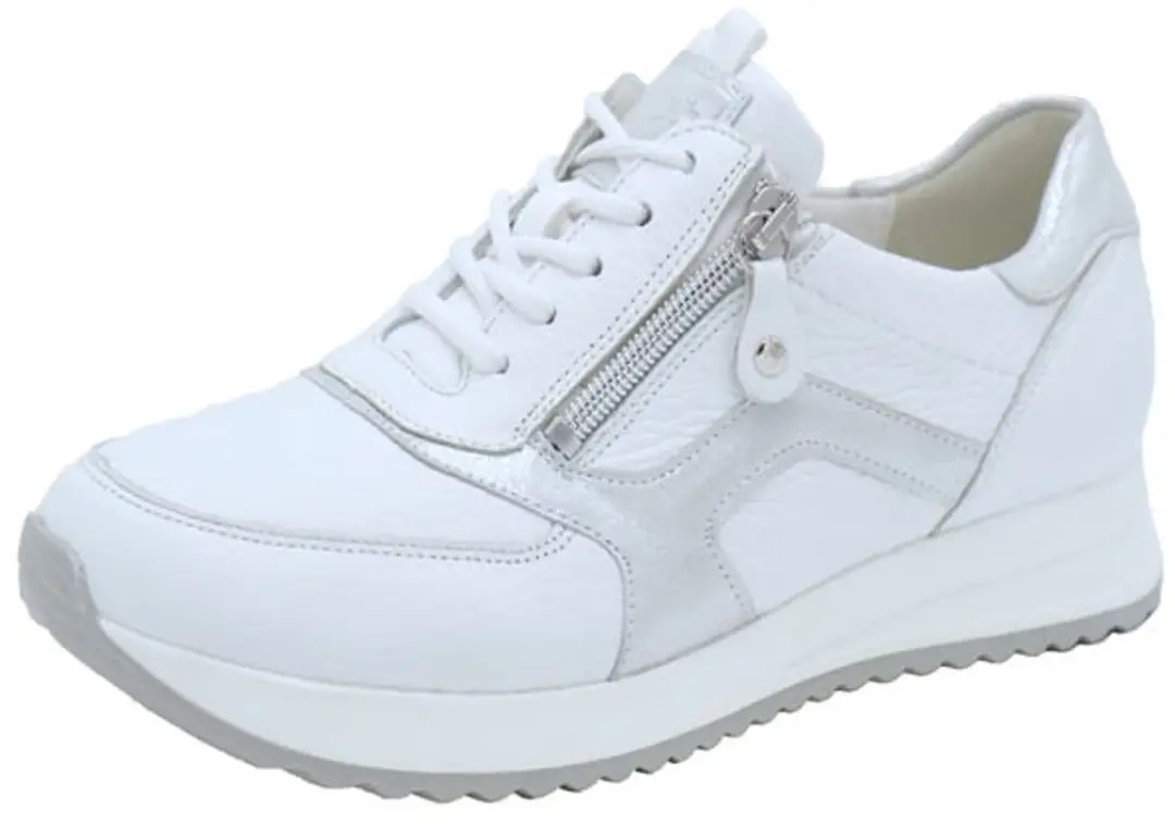 Waldläufer H-Vicky Dames Veterschoenen - Wit - afbeelding 3 van 5
