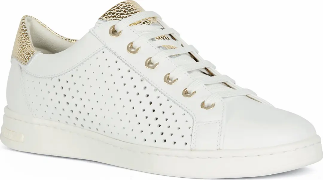 Geox Jaysen Dames Sneakers Wit/Goud - afbeelding 4 van 6
