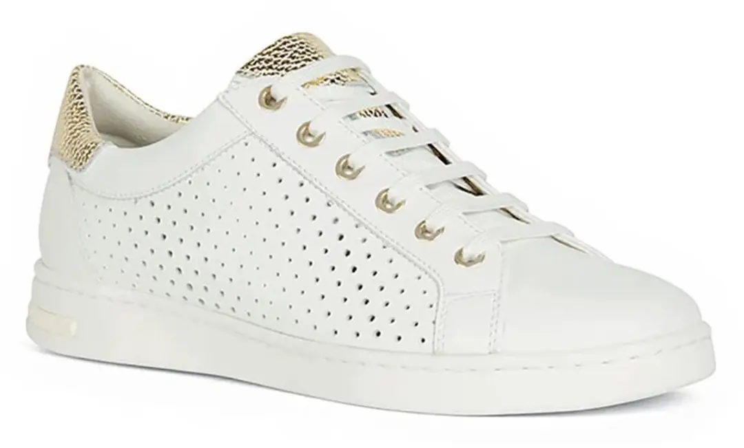Geox Jaysen Dames Sneakers Wit/Goud - afbeelding 3 van 6