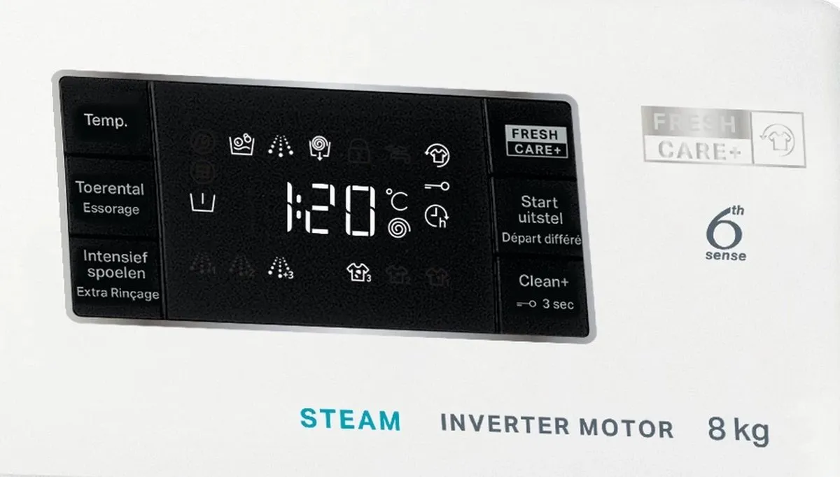 Whirlpool FFB 8469 BV BE Wasmachine 8 kg 1400 RPM - Wit - afbeelding 6 van 6