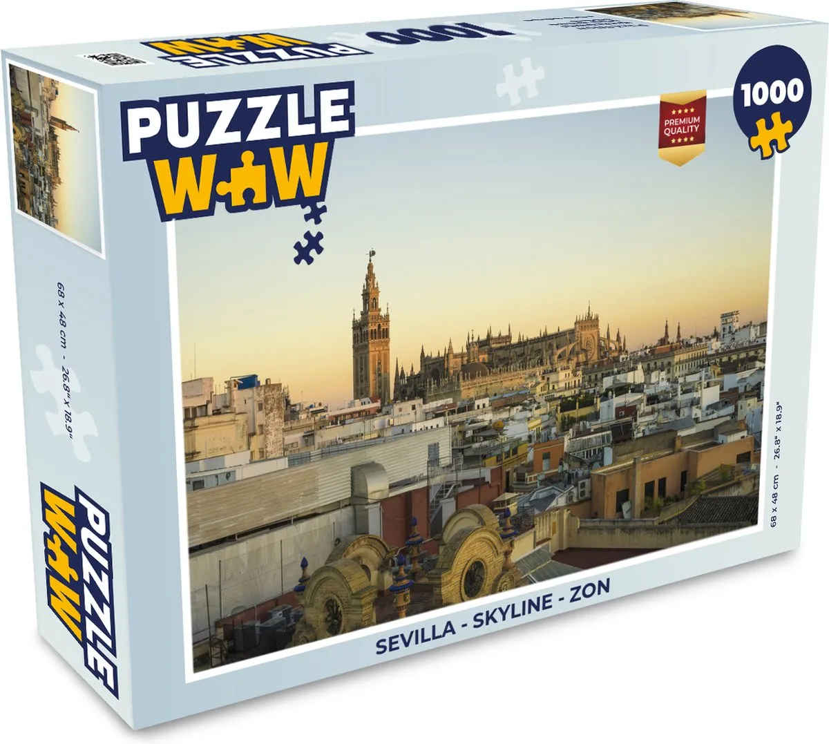 PuzzleWow Sevilla Legpuzzel 1000 Stuks