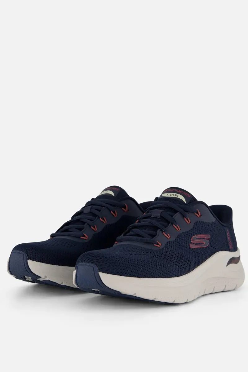 Skechers Uno Arch Fit 2.0 Sneakers blauw Textiel