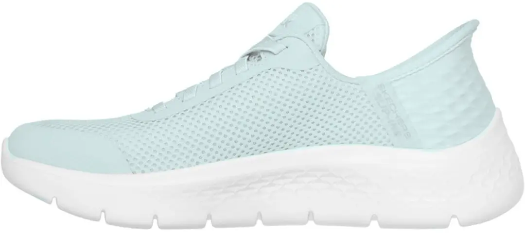Skechers Go Walk Flex Grand Entry Dames Sneakers - Groen - afbeelding 6 van 6