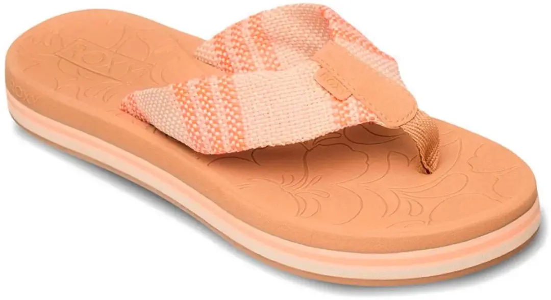 Roxy Colbee Hi Teenslippers - Orange - afbeelding 2 van 4
