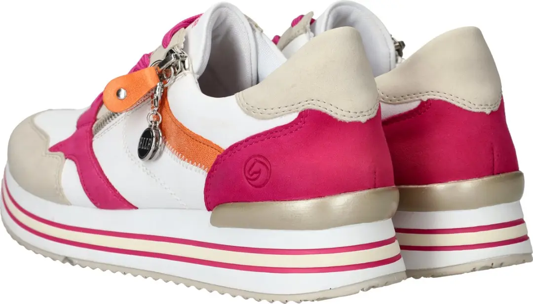 Remonte Veterschoenen Laag Veterschoenen Laag - wit - Maat 36 - afbeelding 6 van 6