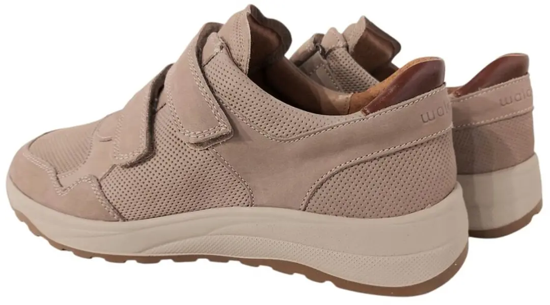 Waldlaufer Klittenbandschoen 662301 302 060 Beige Cognac Wijdte K - afbeelding 5 van 6