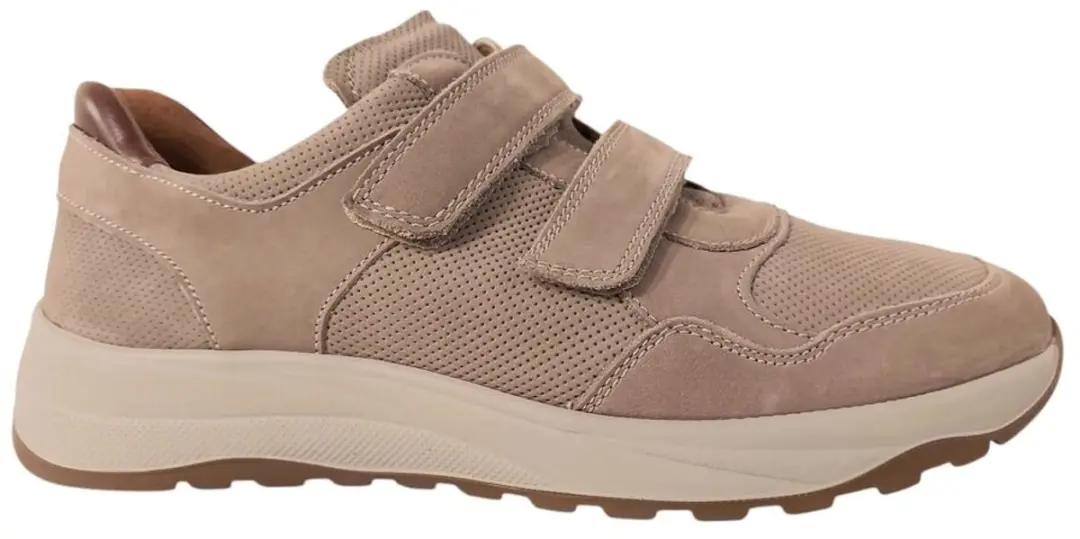 Waldlaufer Klittenbandschoen 662301 302 060 Beige Cognac Wijdte K - afbeelding 3 van 6