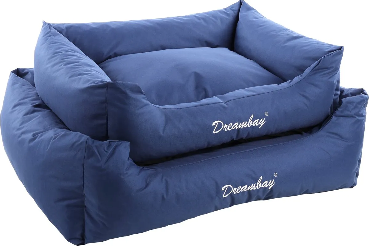Flamingo Mand Dreambay Rechthoekig Blauw 100x80x25cm