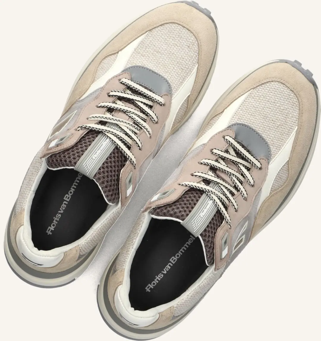 Floris van Bommel SFM-10238 Sneakers - Beige - afbeelding 5 van 6