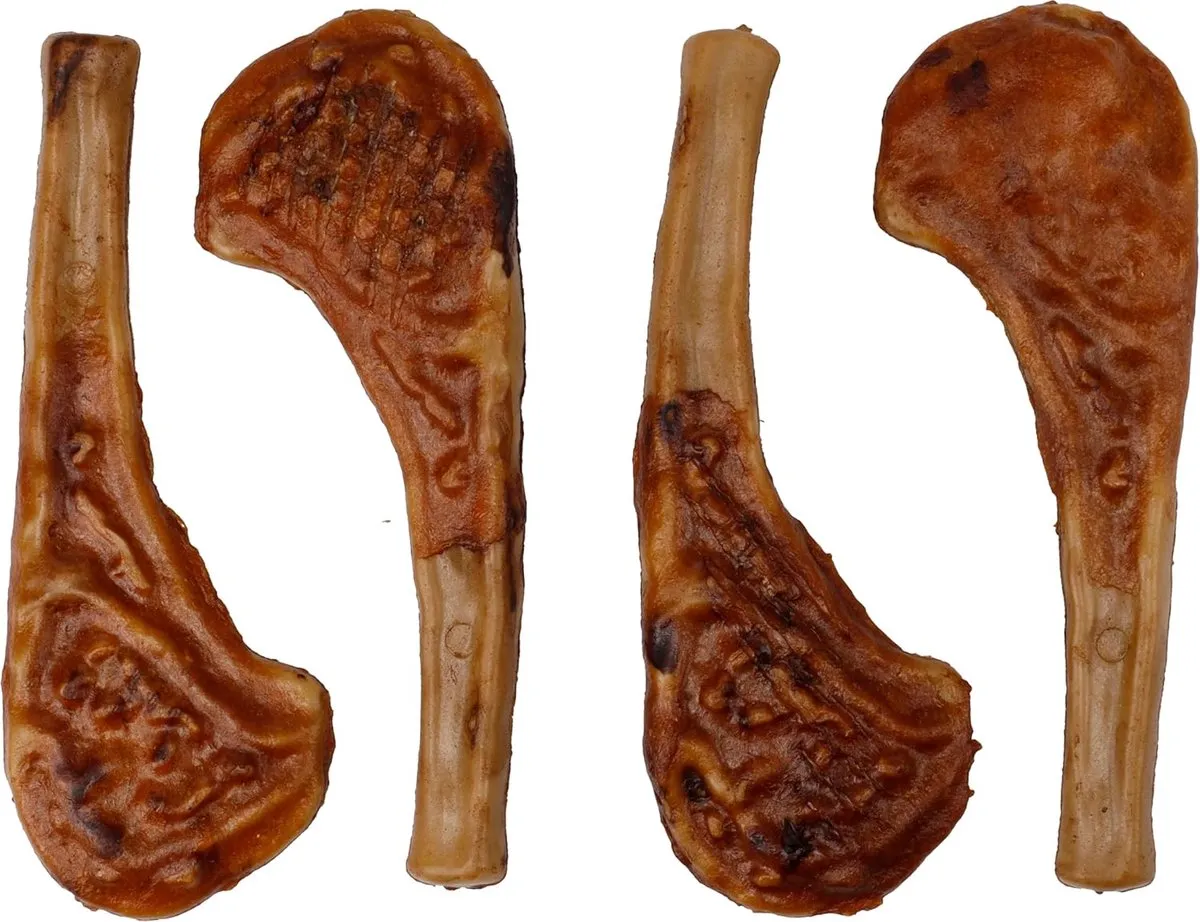 Flamingo BBQ Kotelet Hondensnack L - 1,9 kg - Kip & Zoete Aardappel