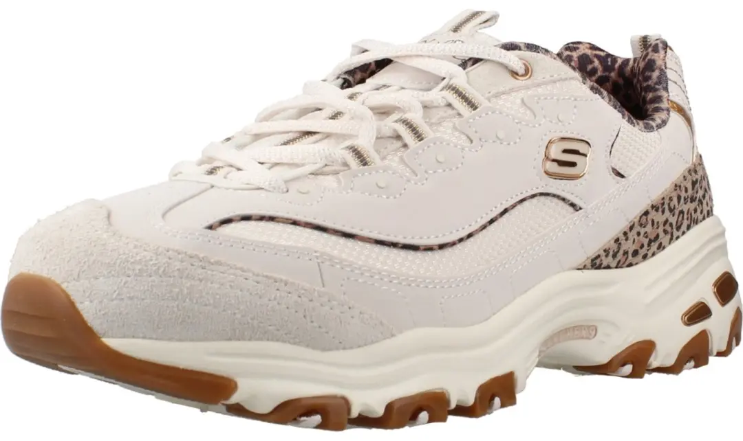 Skechers D Lites Wild Charm Sneakers 38 - Wit - afbeelding 3 van 4