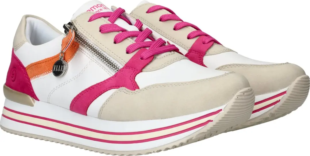 Remonte Veterschoenen Laag Veterschoenen Laag - wit - Maat 41 - afbeelding 2 van 6