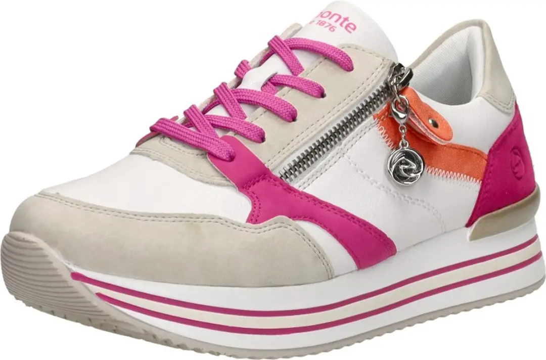 Remonte Veterschoenen Laag Veterschoenen Laag - wit - Maat 41 - afbeelding 4 van 6