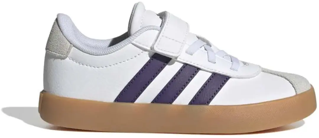 Adidas Vl Court 3.0 Skateboarding Gymnastikskor För Barn Wit EU 30 1/2 Kinderen