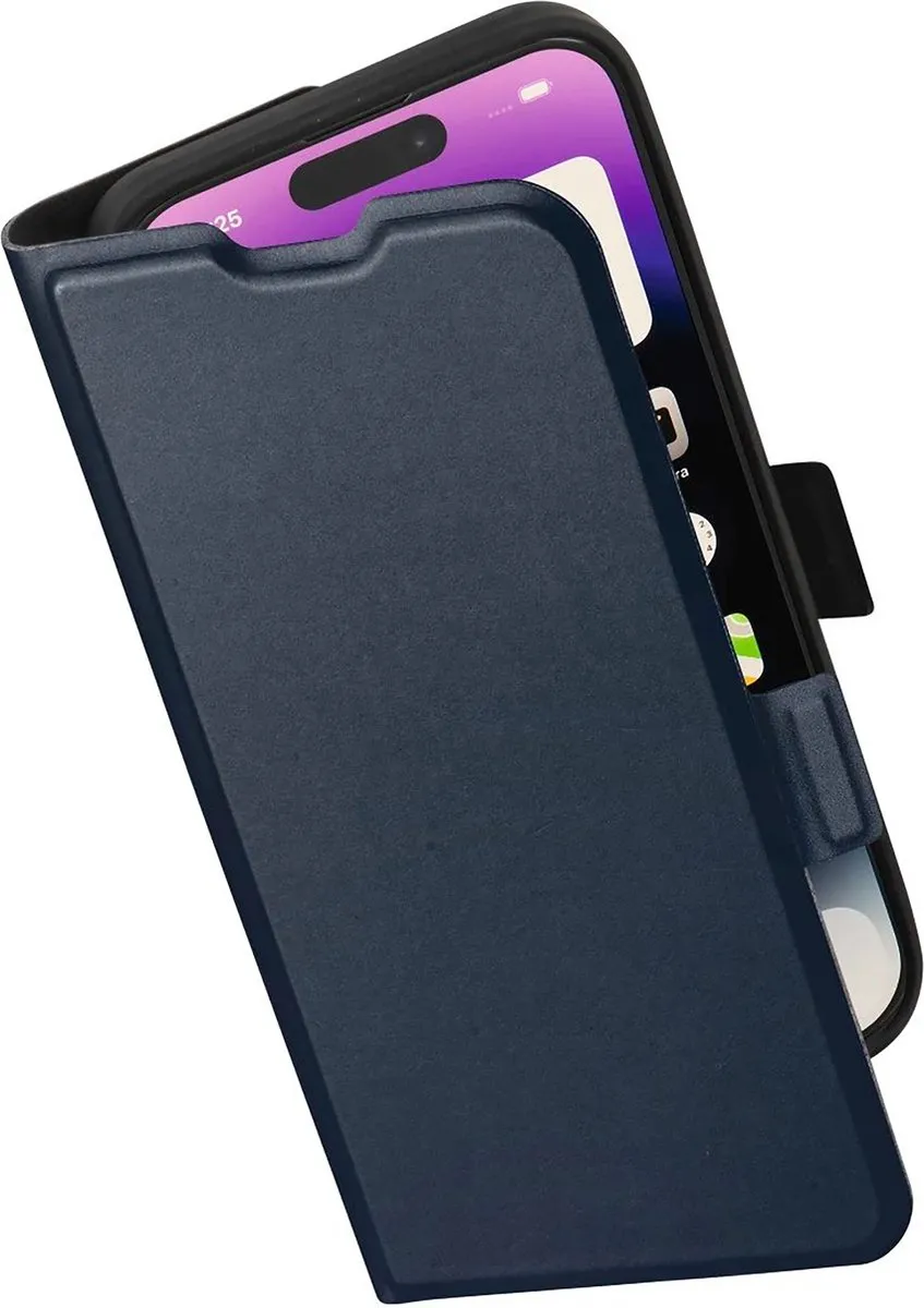Hama Booklet Single 2.0 Cover iPhone 14 Pro - Donkerblauw - afbeelding 6 van 6