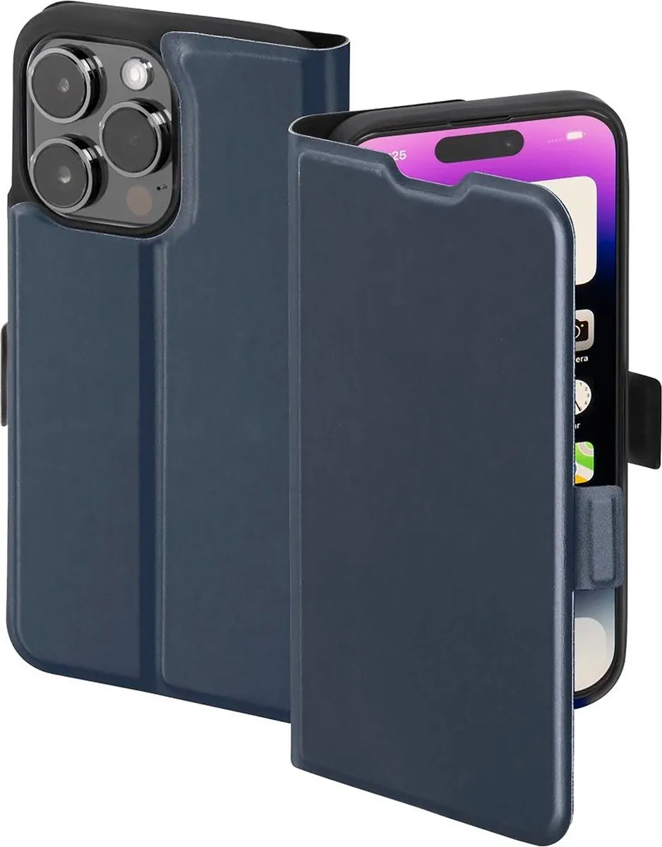 Hama Booklet Single 2.0 Cover iPhone 14 Pro - Donkerblauw
