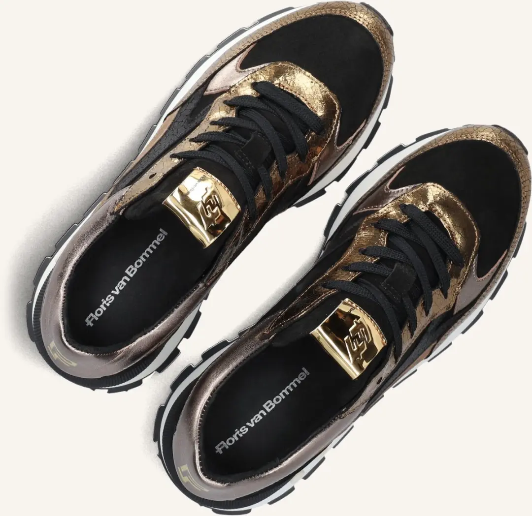 Floris Van Bommel SFW-10098 Blokki Sneakers - Zwart - afbeelding 5 van 6