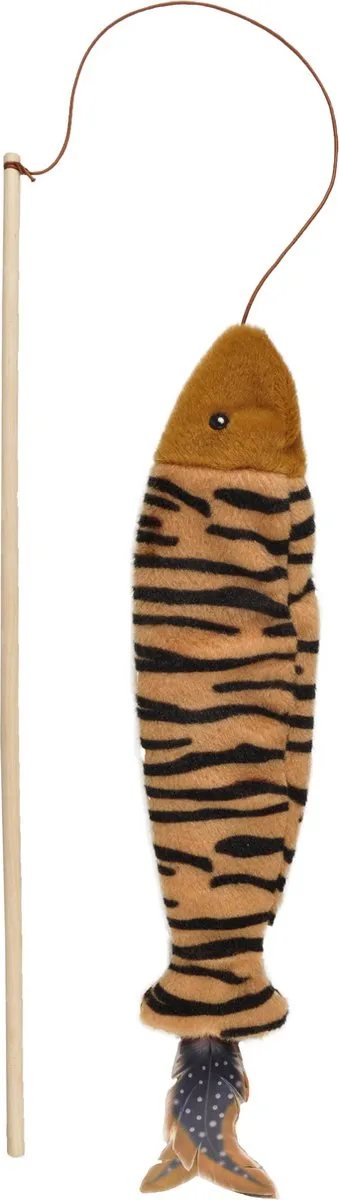 Flamingo Jungle Hengel Vis Kattenspeelgoed
