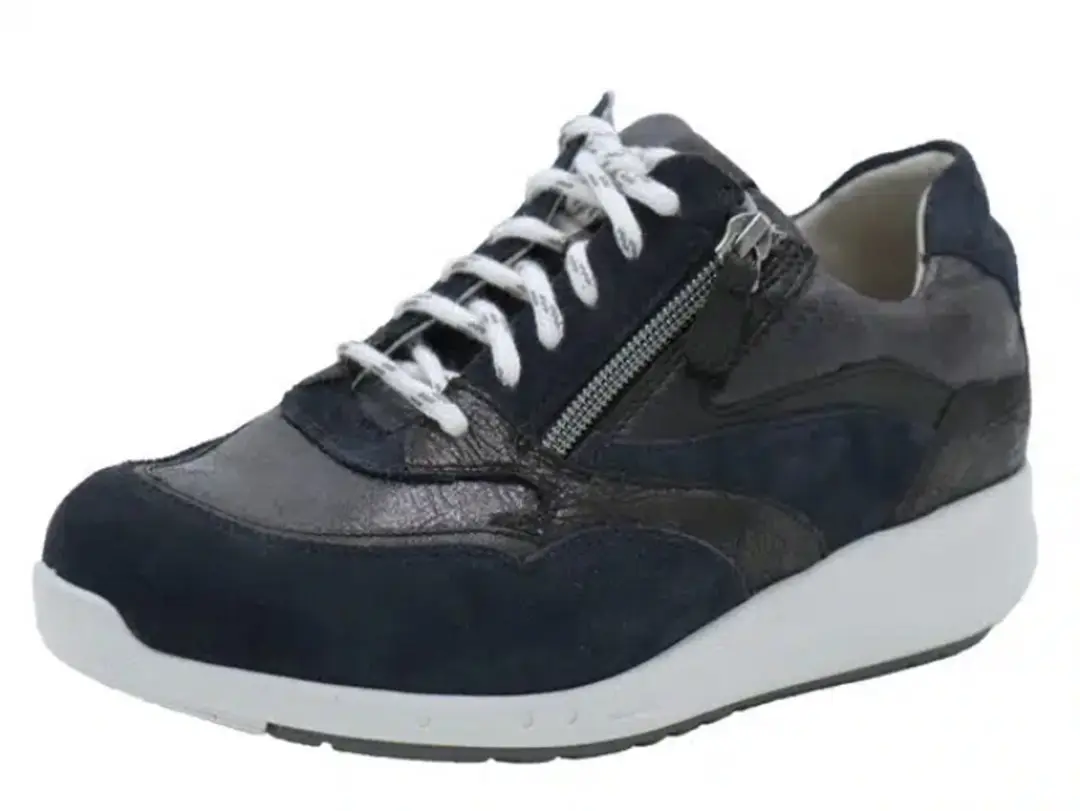 Durea 6306 K GO Lage Sneakers - Blauw - afbeelding 3 van 6
