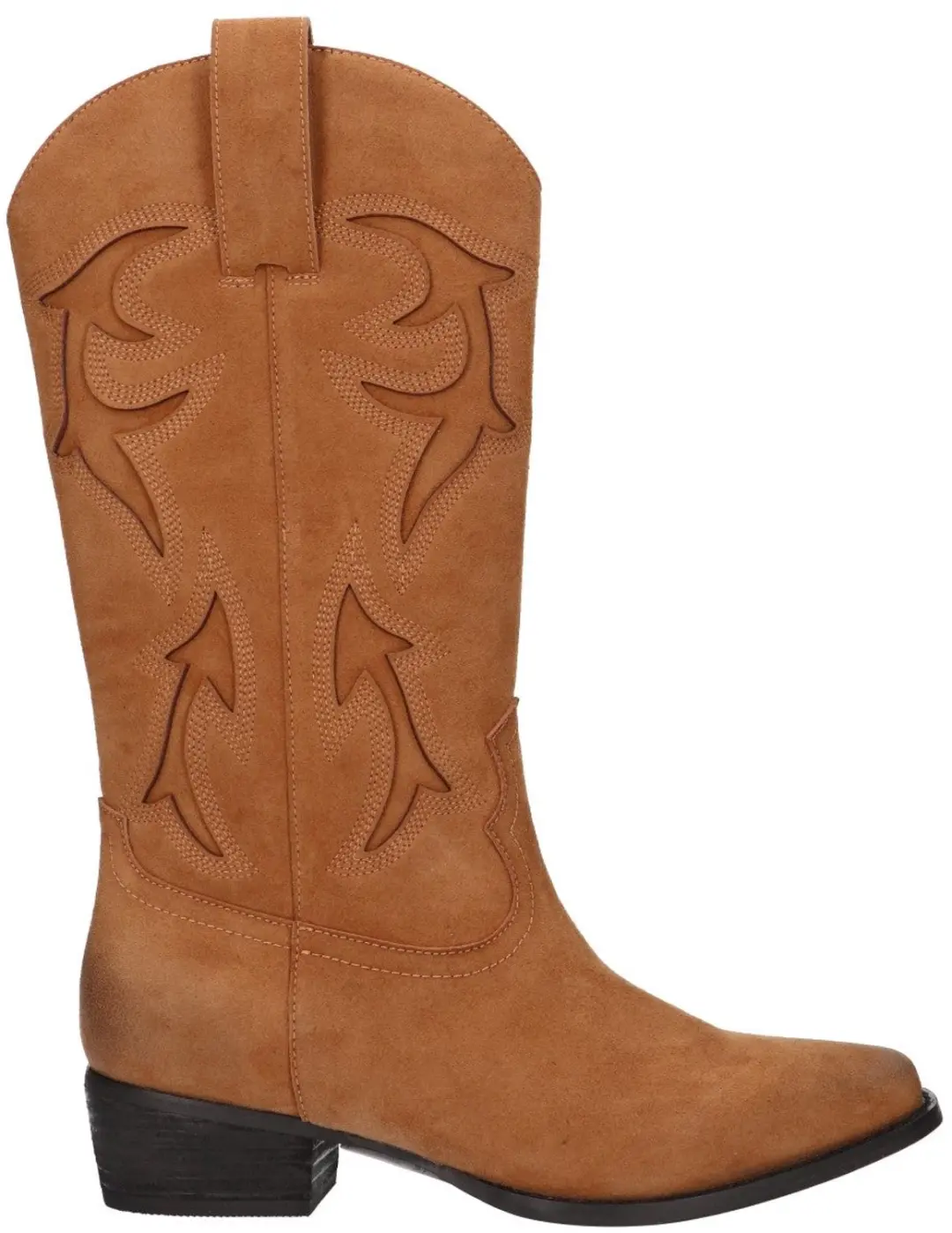 La Strada Western Boot Cognac Leer