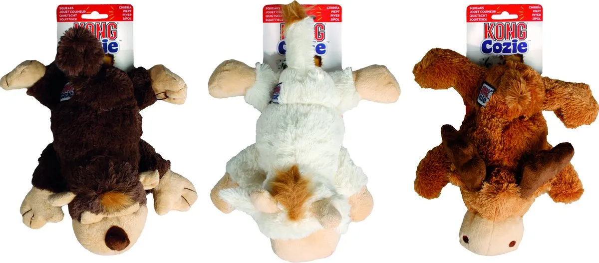 KONG Cozie Naturals Hondenspeelgoed - Assorti - afbeelding 6 van 6