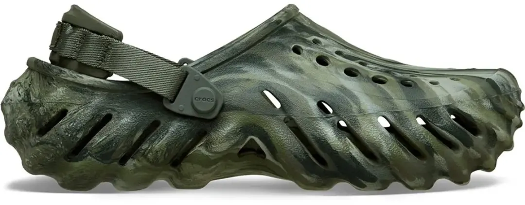 Crocs Echo Marbled Klompen