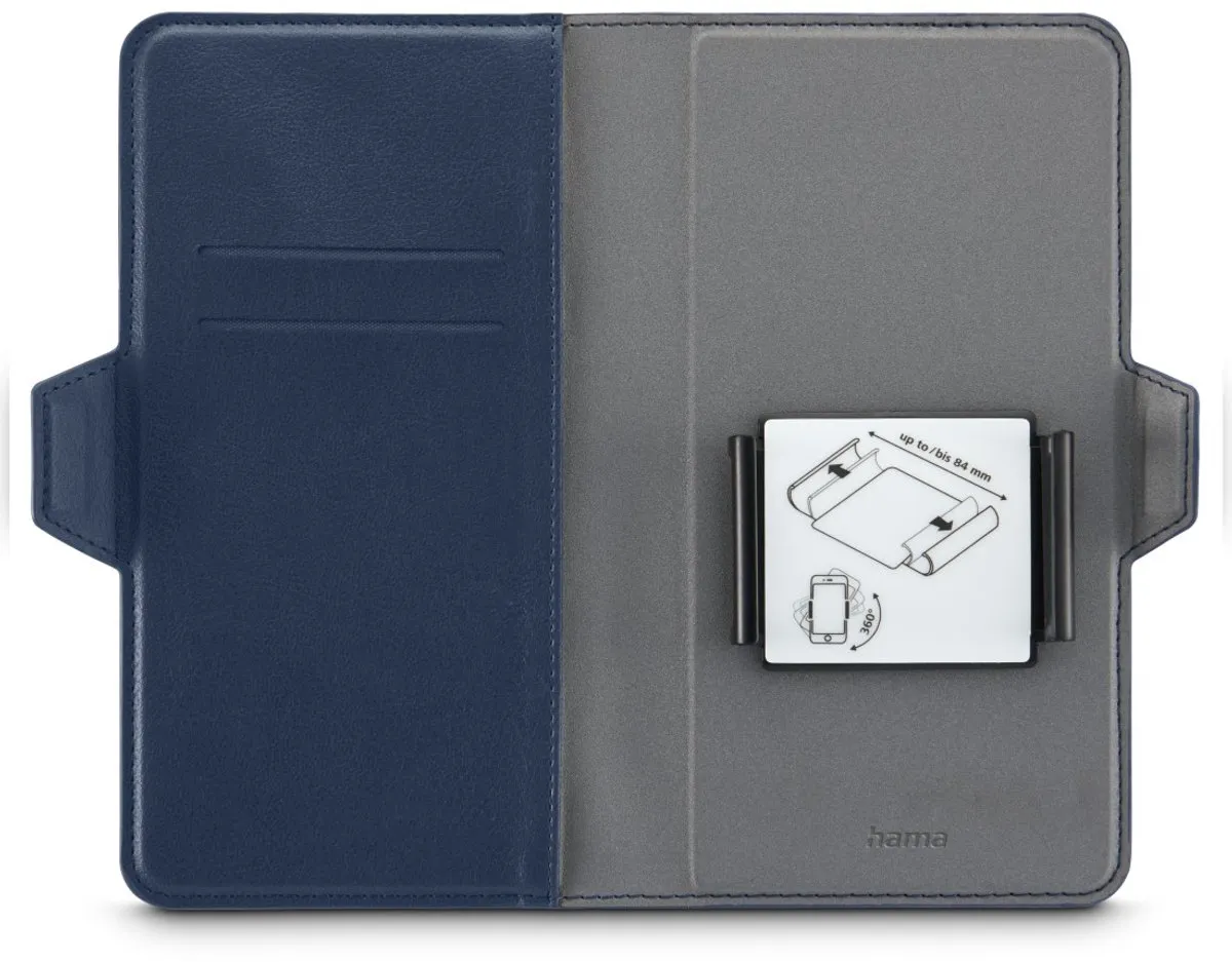 Hama Booklet Eco 00118897 - Universeel 6,1" - Blauw - afbeelding 6 van 6