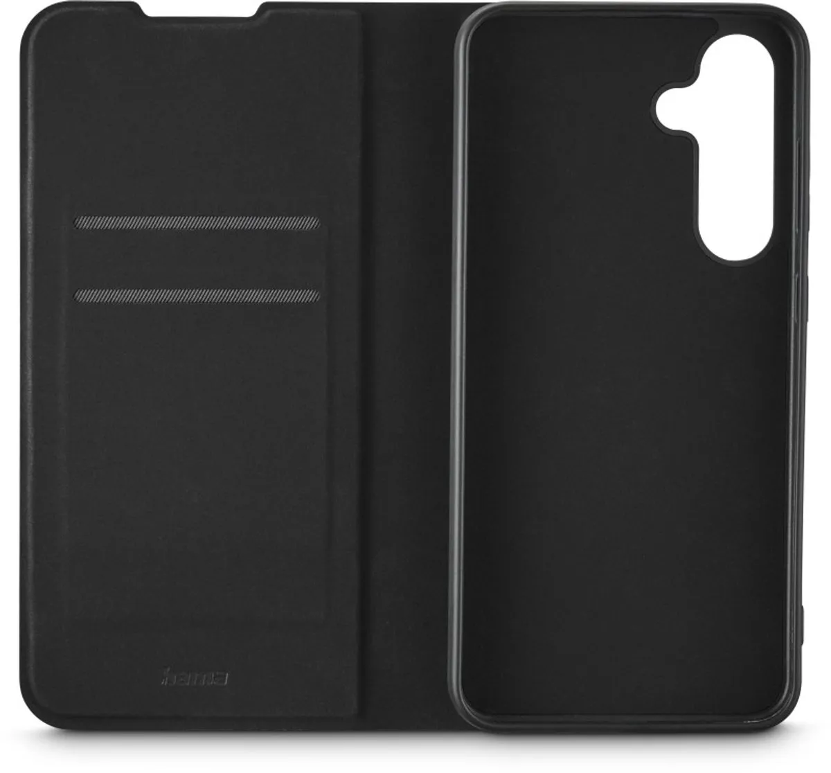 Hama Galaxy A36 Hoesje - Zwart - 2 Pasjes