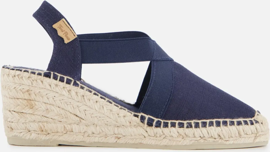 Toni Pons Espadrille Ter Sandalen blauw Leer