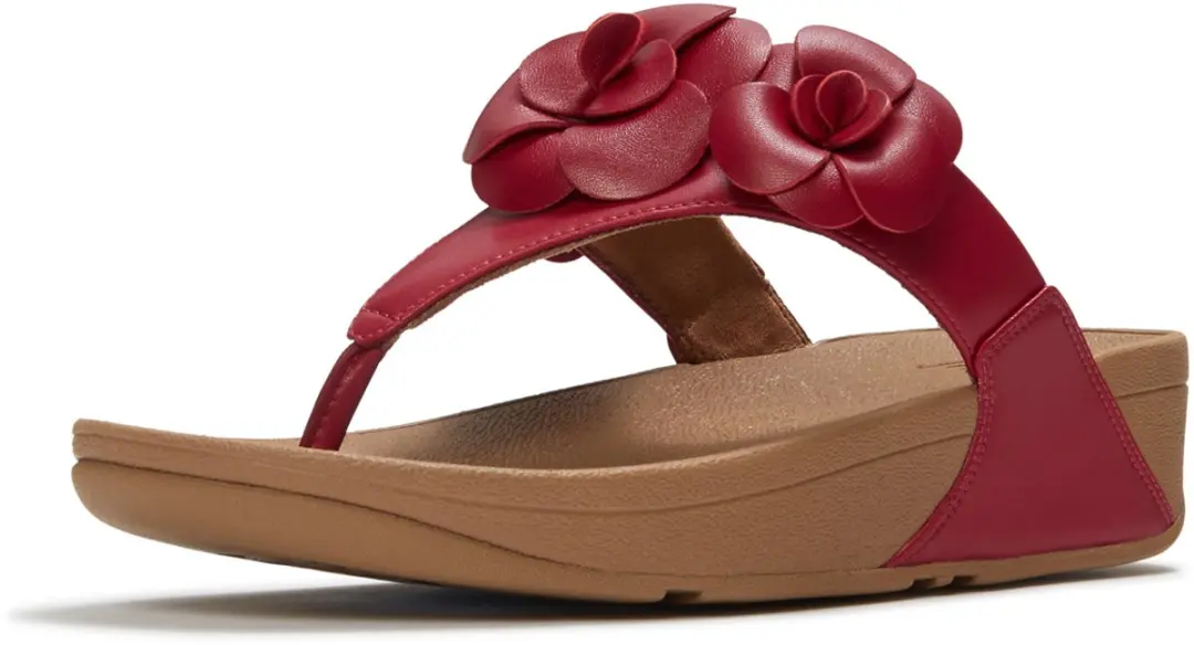 FitFlop Dames teenslippers Lulu Flower teenslippers met teenband A4N