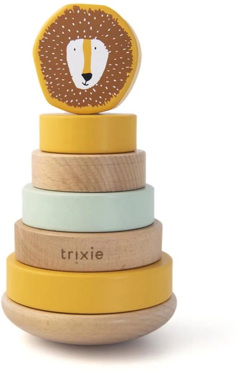 Trixie Houten Stapeltoren Mr. Lion 36-153 - Leeuw