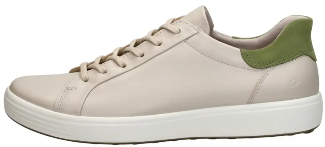 ECCO Soft 7 Slip Lace Sneakers - Gebroken wit - afbeelding 2 van 6
