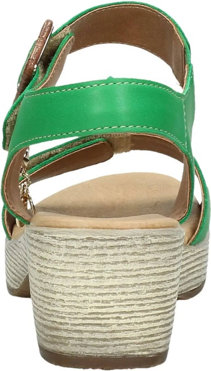 Remonte Sandalen Hak Sandalen Hak - Groen - Maat 45 - afbeelding 5 van 6
