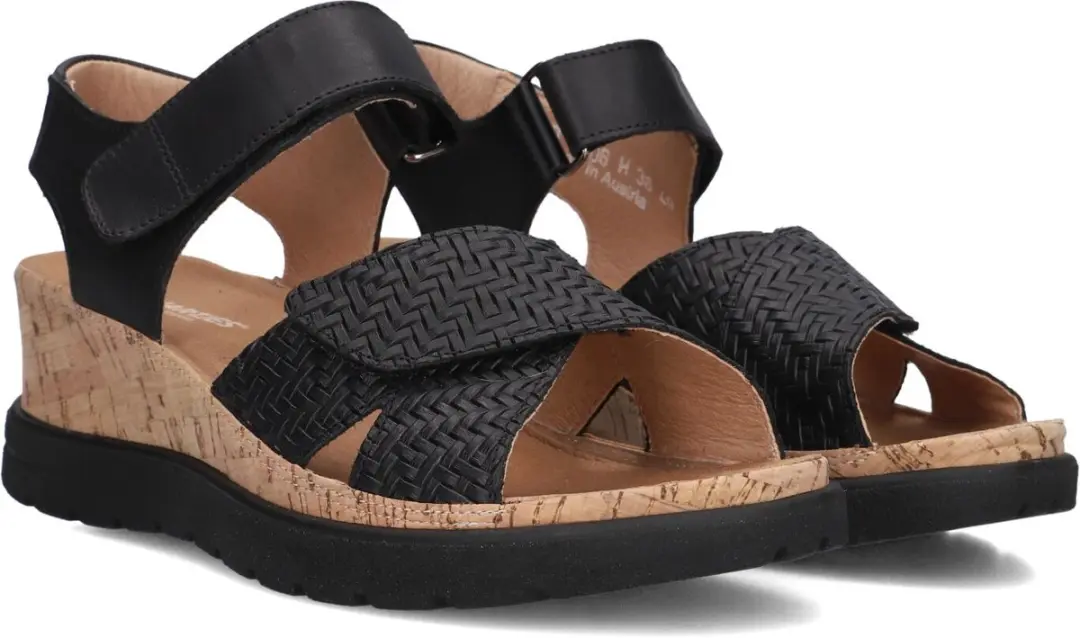 Hartjes Jazz Sandalen 37 - Zwart - afbeelding 2 van 4