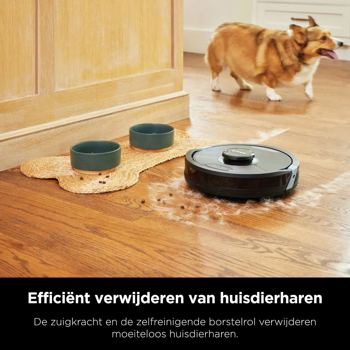 Shark Matrix Plus RV2620WDEU Robotstofzuiger Dweilrobot - Zwart