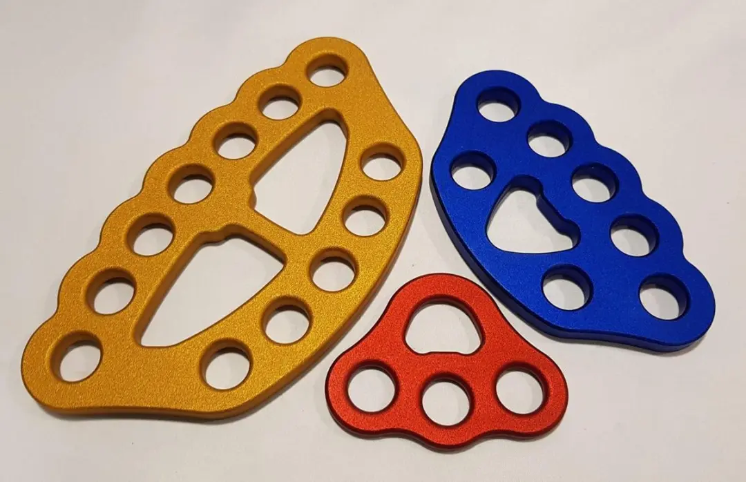 Petzl Paw S Rigging Plate - Geel - afbeelding 4 van 6