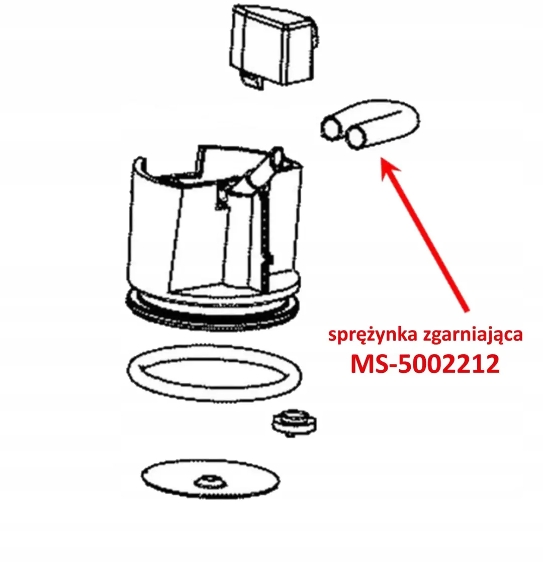 Krups EA/XP Koffiemolen Veer Reiniger MS-5002212