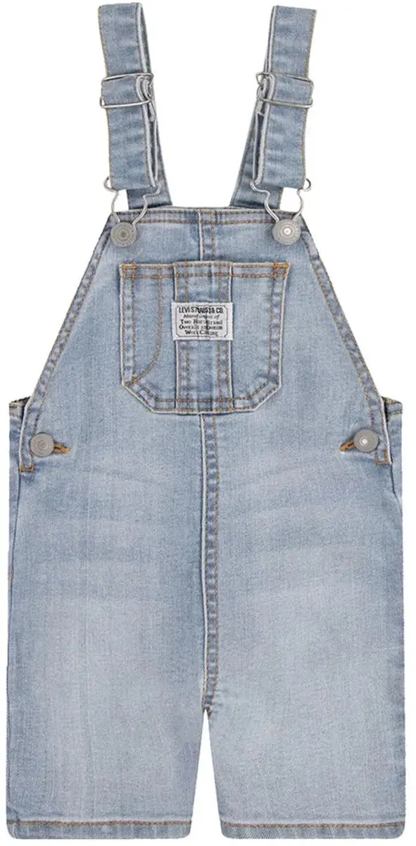 Levi´s ® Kids 6ee584 Mouwloze Overall Blauw 12 Months Kinderen