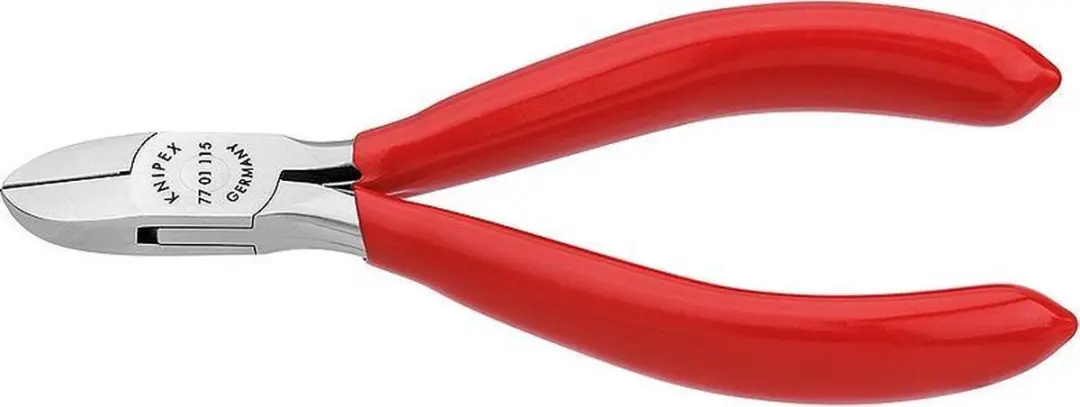 Knipex 77 01 115 Zijsnijtang Ronde kop 115mm - afbeelding 4 van 5