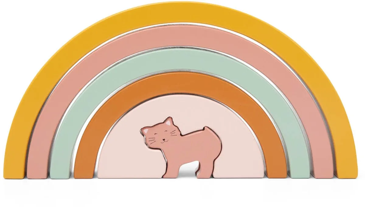 Trixie Houten Stapelregenboog Mrs. Cat 36-312