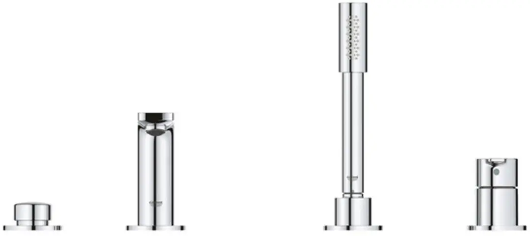 Grohe Linaere New Badkraan 19577001 - Chroom - afbeelding 3 van 4