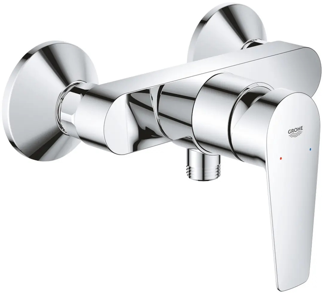 GROHE BauEdge Douchemengkraan Wandmodel Chroom - afbeelding 6 van 6