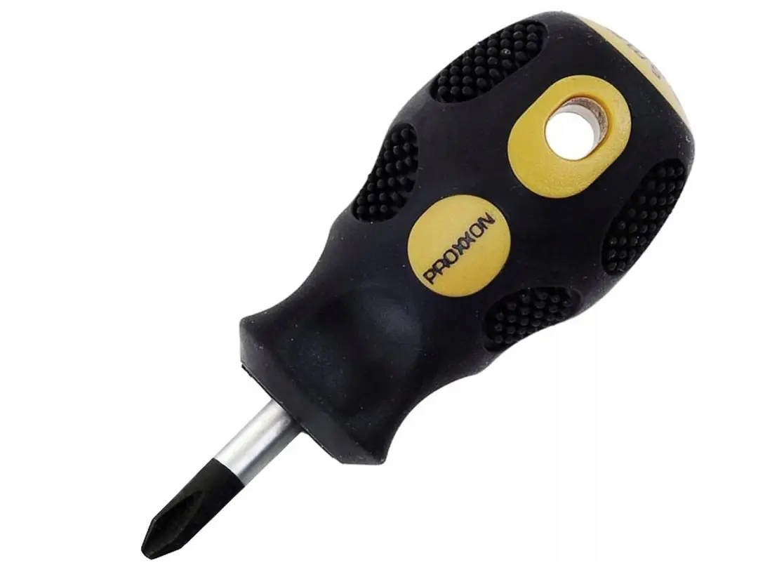 Proxxon Flex-Dot Kruiskopschroevendraaier PH 2x25mm - Geel/Zwart - afbeelding 2 van 6